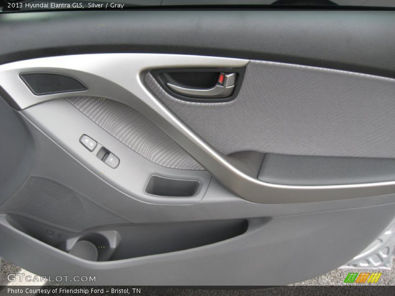 Silver / Gray 2013 Hyundai Elantra GLS