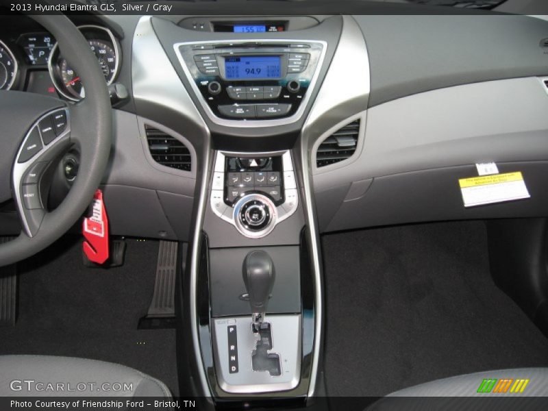Silver / Gray 2013 Hyundai Elantra GLS