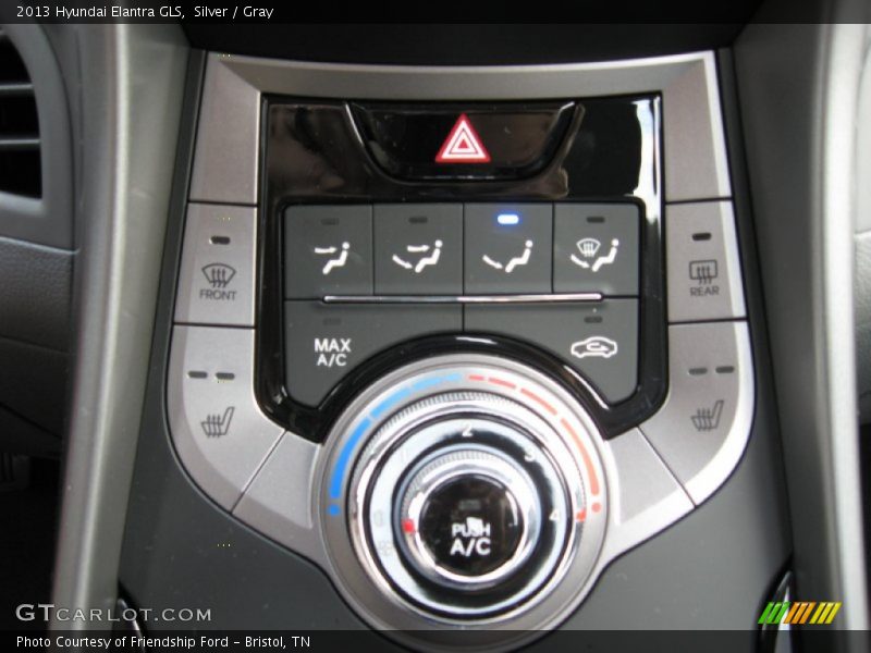Silver / Gray 2013 Hyundai Elantra GLS
