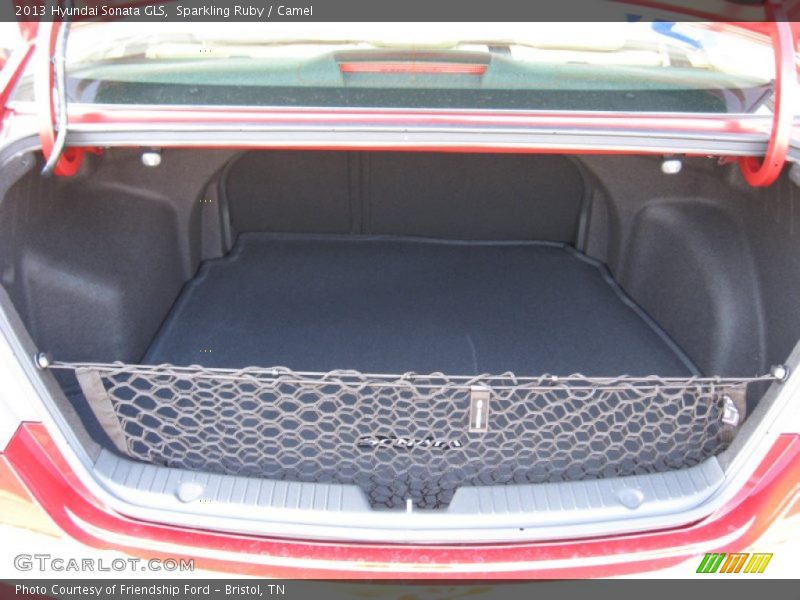 Sparkling Ruby / Camel 2013 Hyundai Sonata GLS