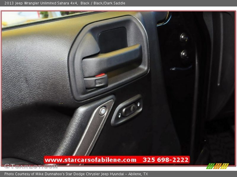 Black / Black/Dark Saddle 2013 Jeep Wrangler Unlimited Sahara 4x4