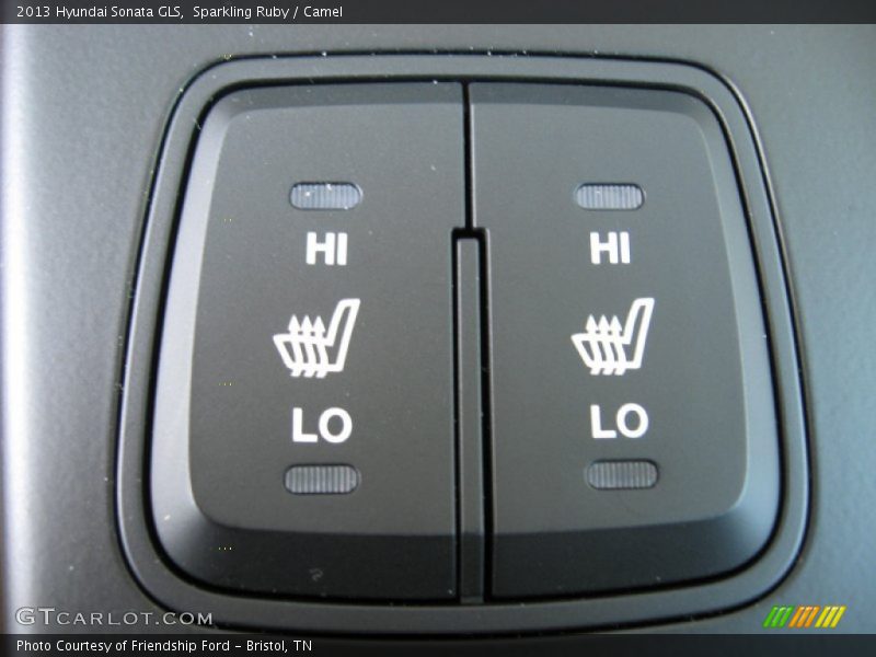 Sparkling Ruby / Camel 2013 Hyundai Sonata GLS