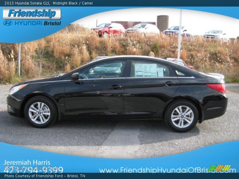 Midnight Black / Camel 2013 Hyundai Sonata GLS