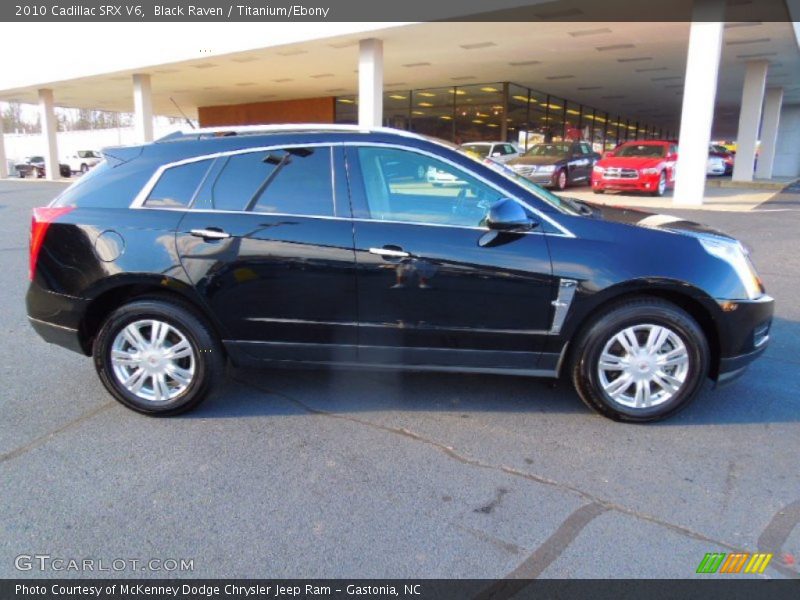 Black Raven / Titanium/Ebony 2010 Cadillac SRX V6