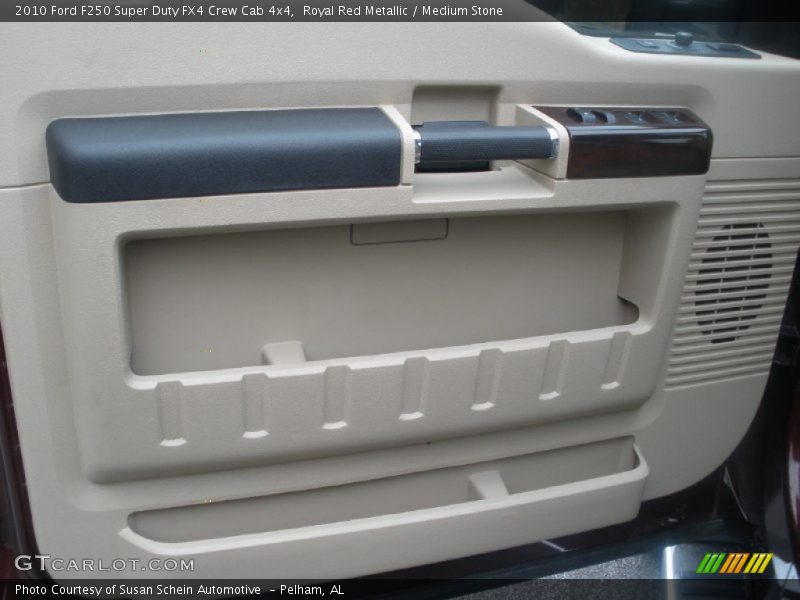 Royal Red Metallic / Medium Stone 2010 Ford F250 Super Duty FX4 Crew Cab 4x4