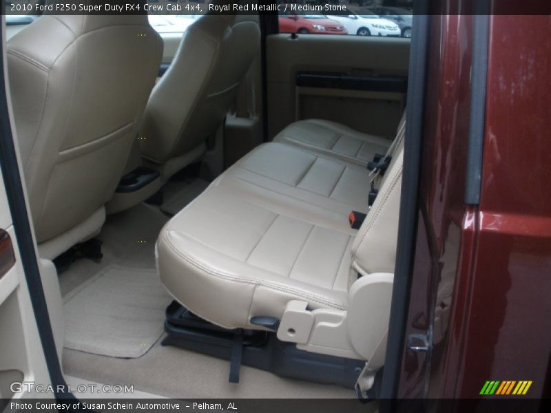 Royal Red Metallic / Medium Stone 2010 Ford F250 Super Duty FX4 Crew Cab 4x4