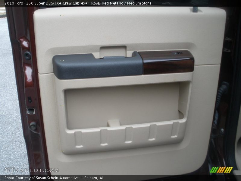 Royal Red Metallic / Medium Stone 2010 Ford F250 Super Duty FX4 Crew Cab 4x4