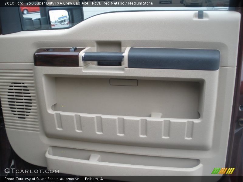 Royal Red Metallic / Medium Stone 2010 Ford F250 Super Duty FX4 Crew Cab 4x4