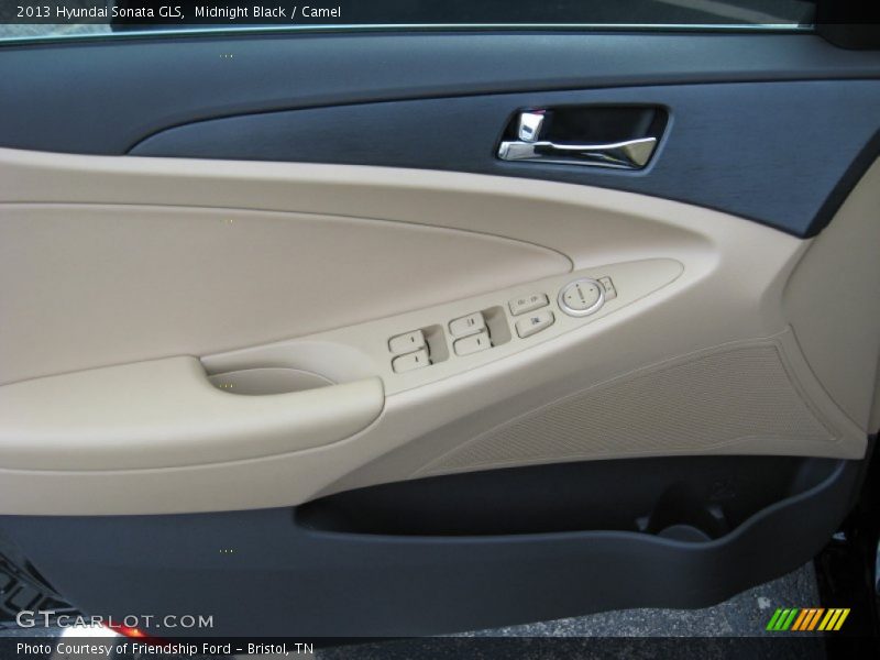Midnight Black / Camel 2013 Hyundai Sonata GLS