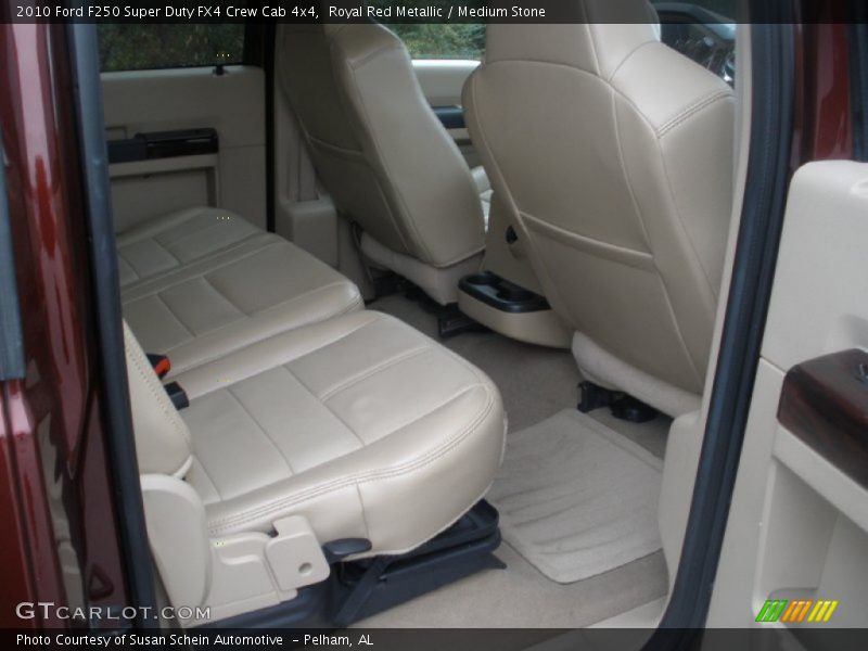 Royal Red Metallic / Medium Stone 2010 Ford F250 Super Duty FX4 Crew Cab 4x4