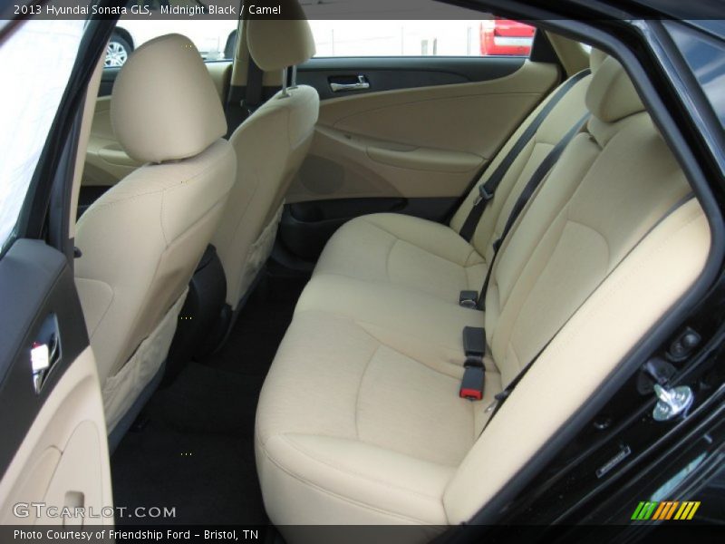 Midnight Black / Camel 2013 Hyundai Sonata GLS