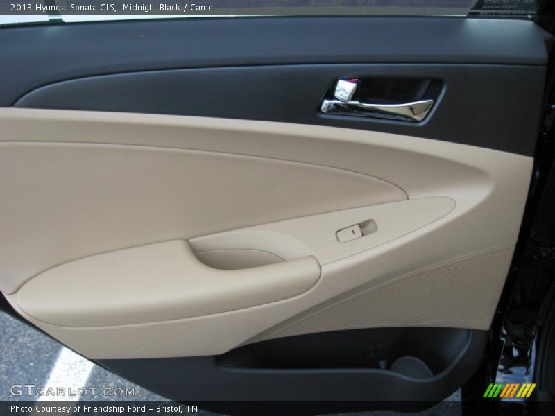 Midnight Black / Camel 2013 Hyundai Sonata GLS