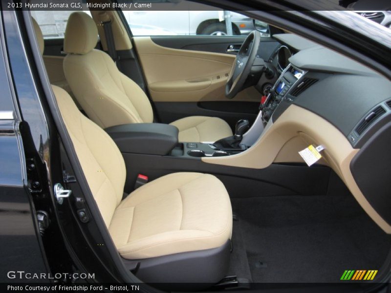 Midnight Black / Camel 2013 Hyundai Sonata GLS