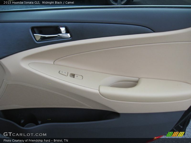 Midnight Black / Camel 2013 Hyundai Sonata GLS