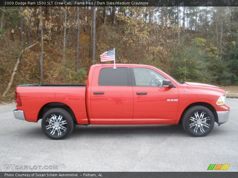  2009 Ram 1500 SLT Crew Cab Flame Red