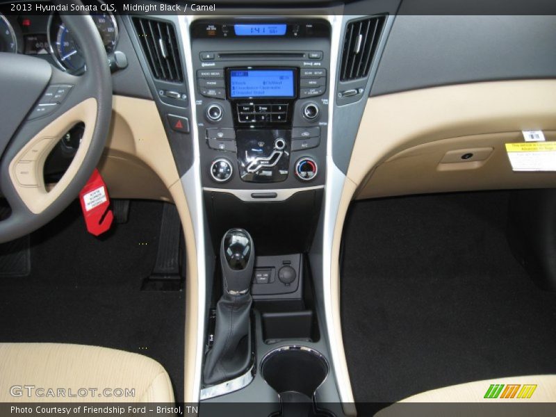 Midnight Black / Camel 2013 Hyundai Sonata GLS