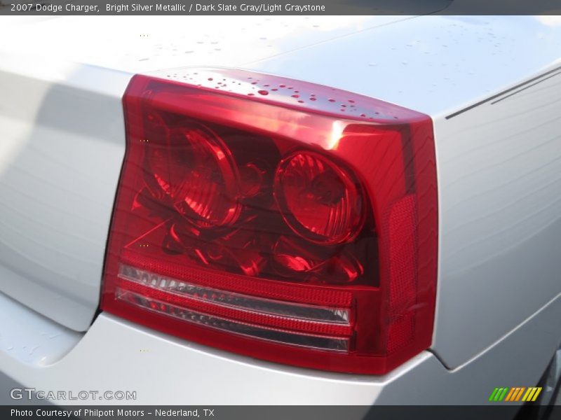 Bright Silver Metallic / Dark Slate Gray/Light Graystone 2007 Dodge Charger