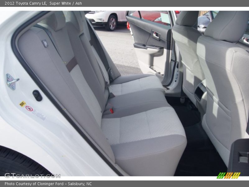 Super White / Ash 2012 Toyota Camry LE