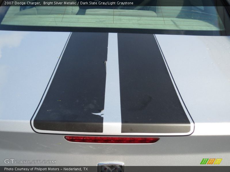 Bright Silver Metallic / Dark Slate Gray/Light Graystone 2007 Dodge Charger