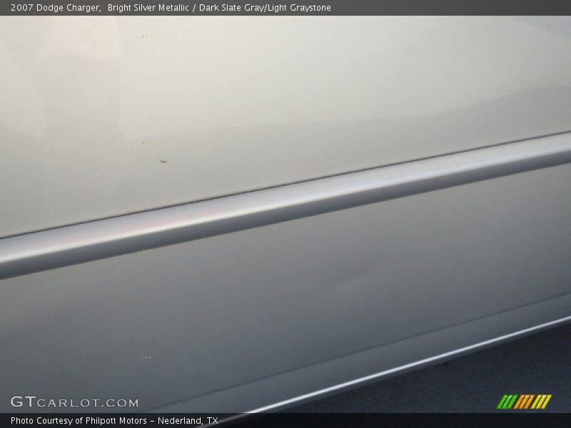 Bright Silver Metallic / Dark Slate Gray/Light Graystone 2007 Dodge Charger