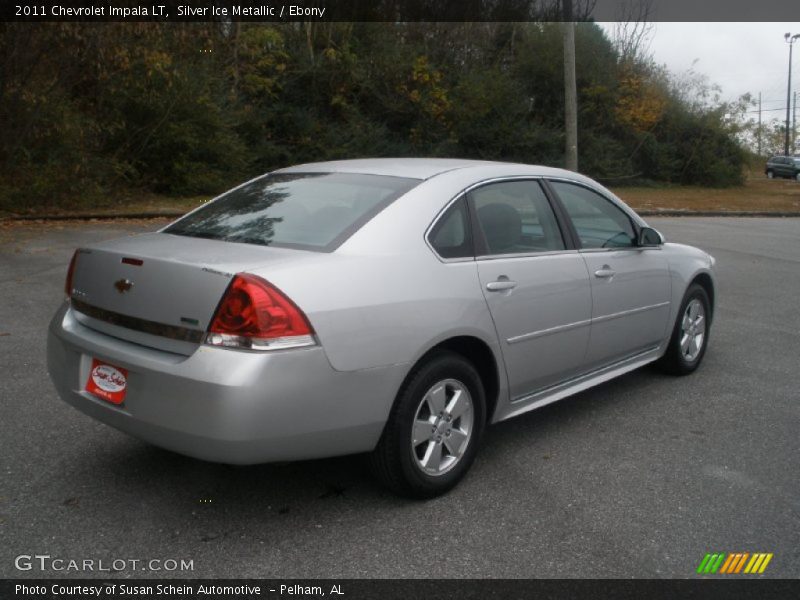 Silver Ice Metallic / Ebony 2011 Chevrolet Impala LT