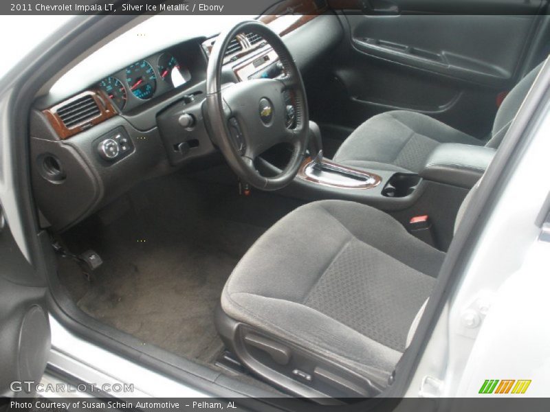 Silver Ice Metallic / Ebony 2011 Chevrolet Impala LT