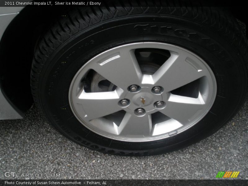 Silver Ice Metallic / Ebony 2011 Chevrolet Impala LT