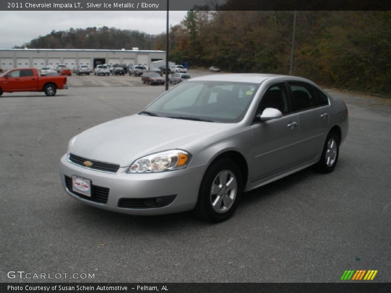 Silver Ice Metallic / Ebony 2011 Chevrolet Impala LT