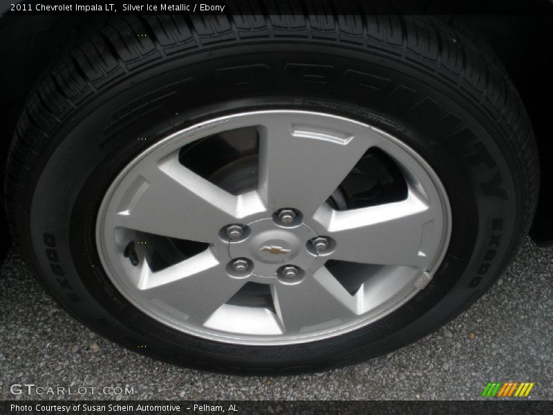 Silver Ice Metallic / Ebony 2011 Chevrolet Impala LT