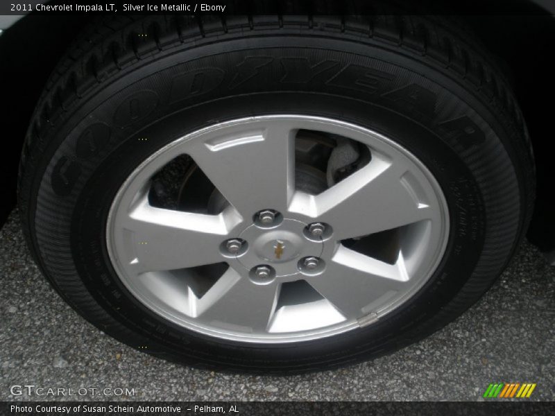 Silver Ice Metallic / Ebony 2011 Chevrolet Impala LT