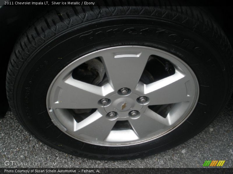 Silver Ice Metallic / Ebony 2011 Chevrolet Impala LT
