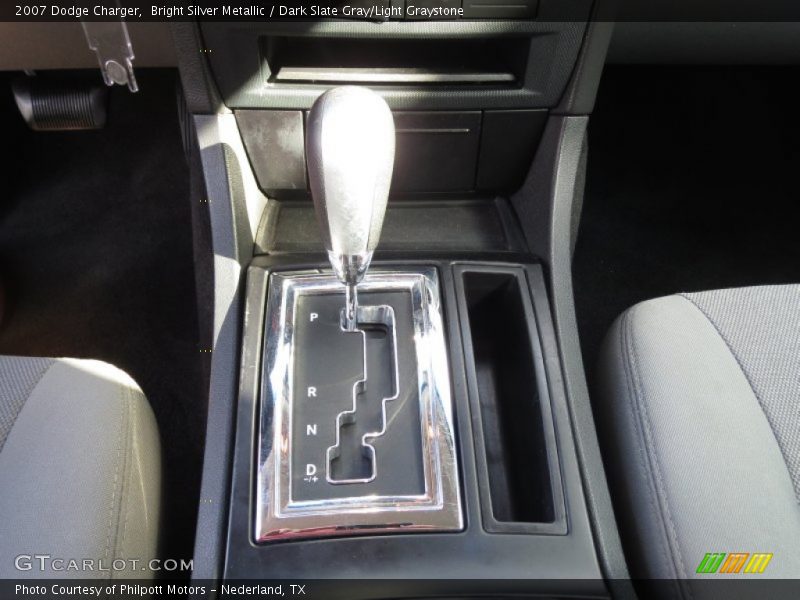 Bright Silver Metallic / Dark Slate Gray/Light Graystone 2007 Dodge Charger