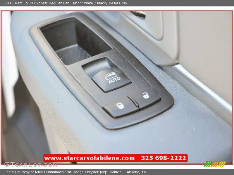 Bright White / Black/Diesel Gray 2013 Ram 1500 Express Regular Cab