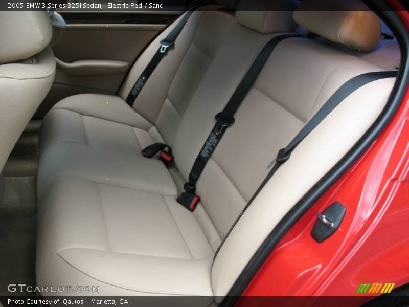 Electric Red / Sand 2005 BMW 3 Series 325i Sedan