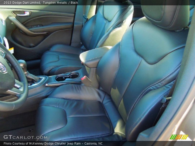 Tungsten Metallic / Black 2013 Dodge Dart Limited