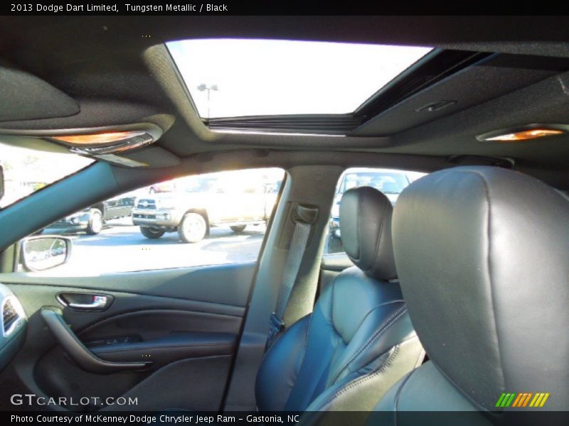 Tungsten Metallic / Black 2013 Dodge Dart Limited