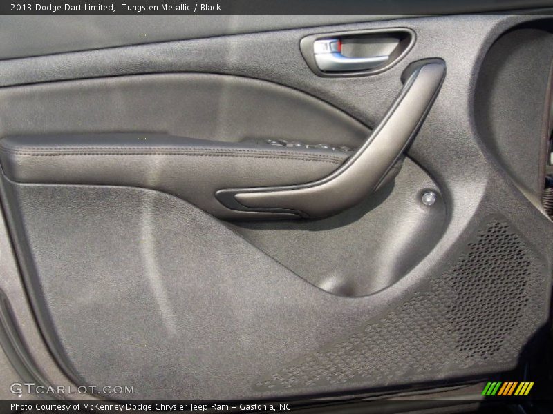 Tungsten Metallic / Black 2013 Dodge Dart Limited
