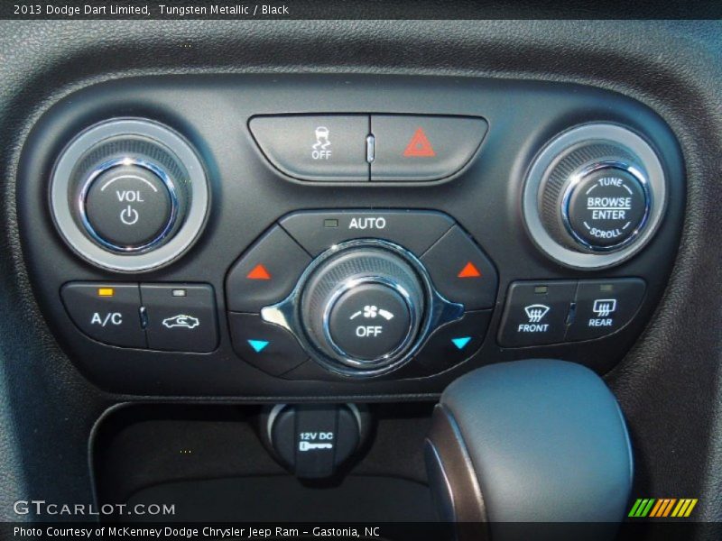 Tungsten Metallic / Black 2013 Dodge Dart Limited