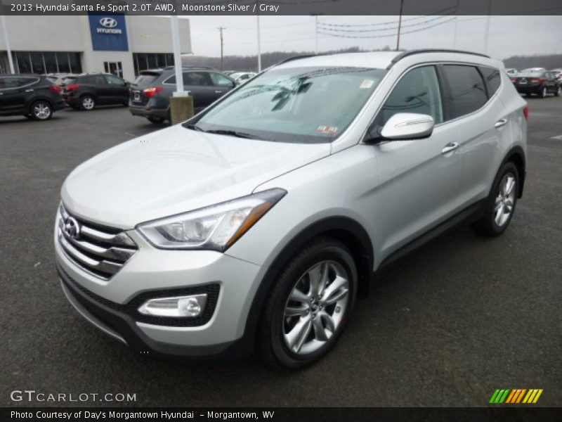 Front 3/4 View of 2013 Santa Fe Sport 2.0T AWD