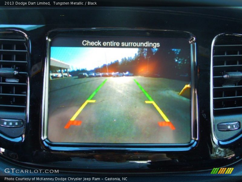 Tungsten Metallic / Black 2013 Dodge Dart Limited