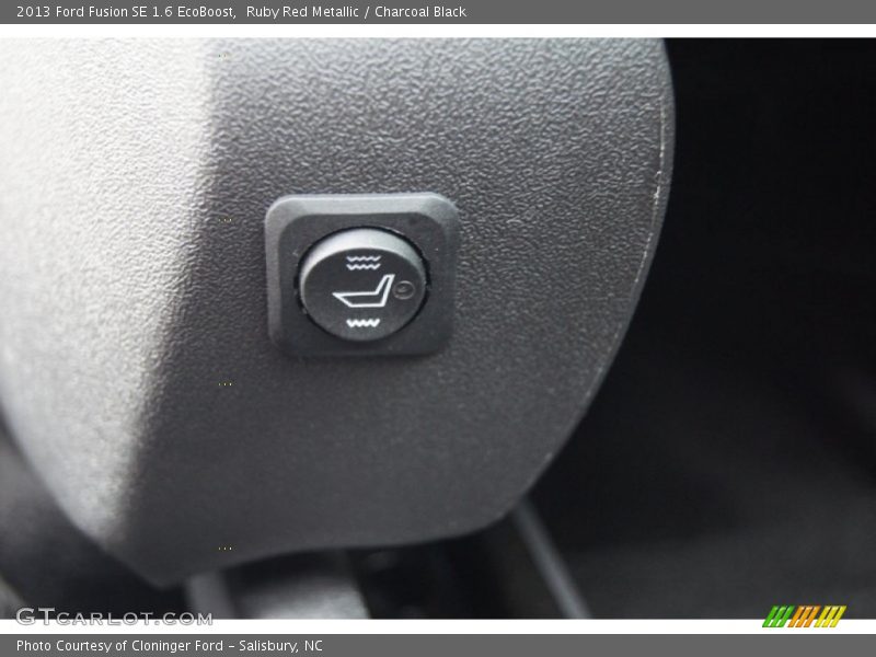 Ruby Red Metallic / Charcoal Black 2013 Ford Fusion SE 1.6 EcoBoost