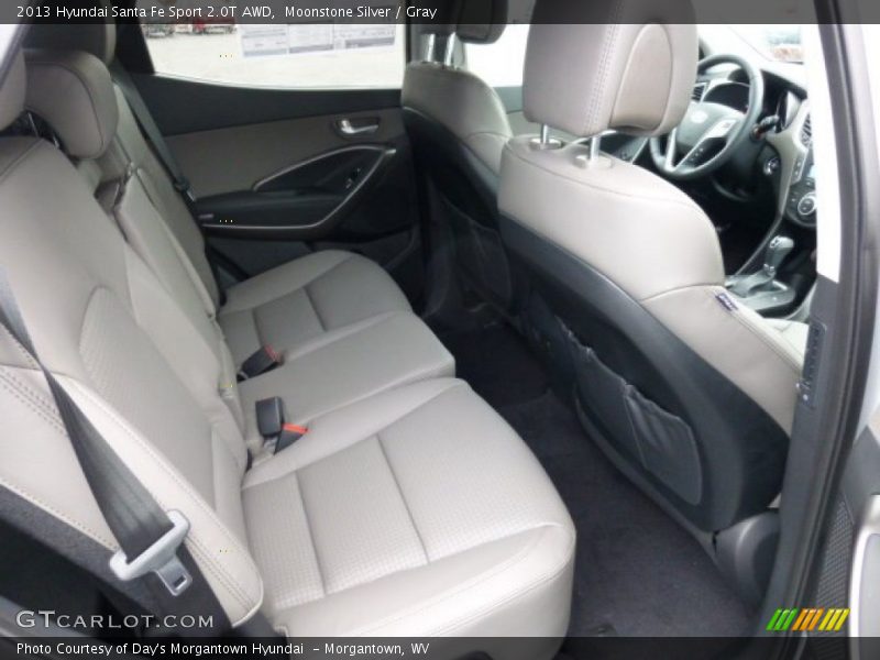Rear Seat of 2013 Santa Fe Sport 2.0T AWD