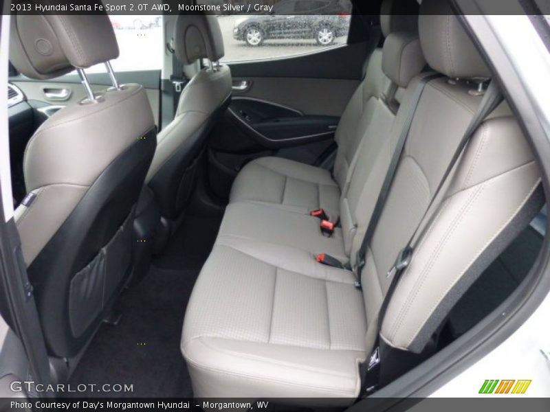 Rear Seat of 2013 Santa Fe Sport 2.0T AWD