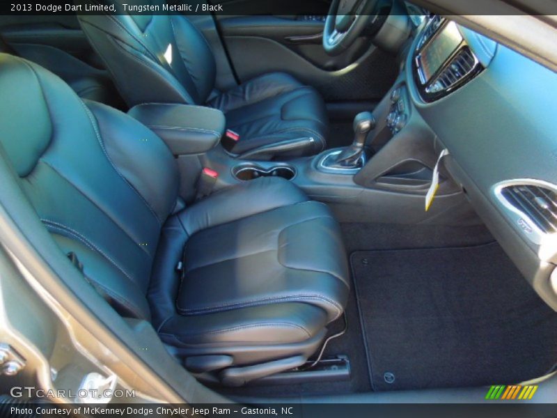 Tungsten Metallic / Black 2013 Dodge Dart Limited