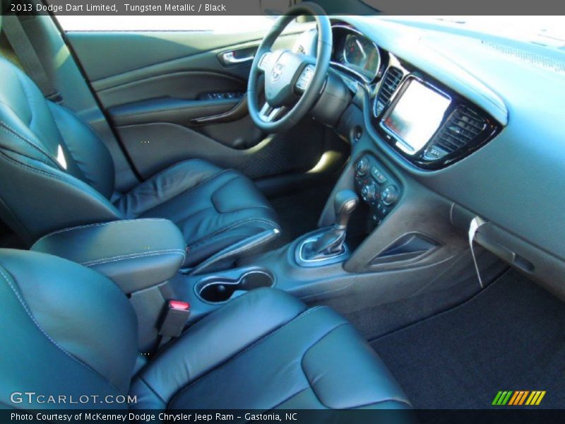 Tungsten Metallic / Black 2013 Dodge Dart Limited