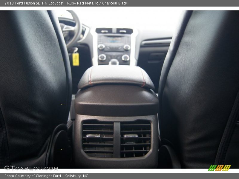 Ruby Red Metallic / Charcoal Black 2013 Ford Fusion SE 1.6 EcoBoost