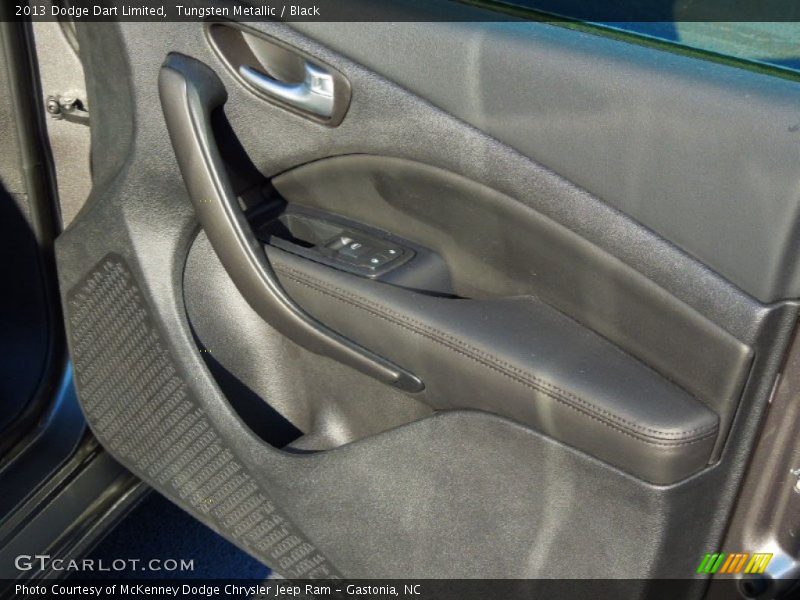 Tungsten Metallic / Black 2013 Dodge Dart Limited