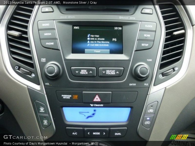 Controls of 2013 Santa Fe Sport 2.0T AWD