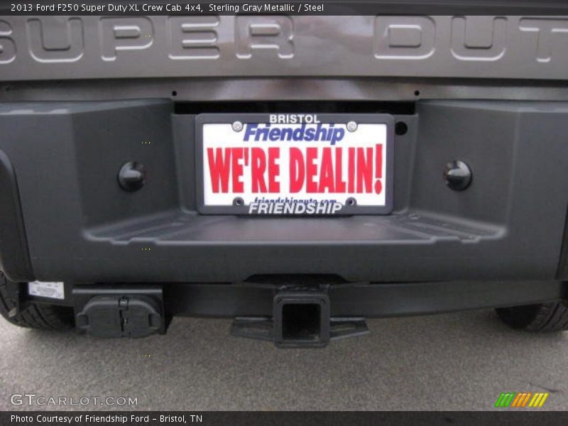 Sterling Gray Metallic / Steel 2013 Ford F250 Super Duty XL Crew Cab 4x4
