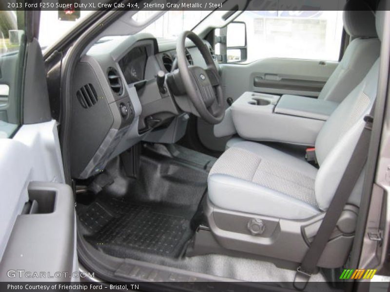 Front Seat of 2013 F250 Super Duty XL Crew Cab 4x4